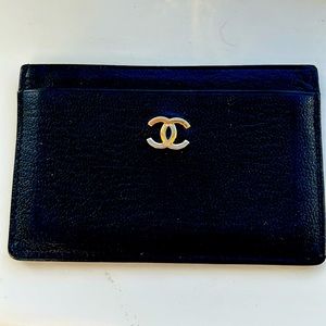 Chanel card holder